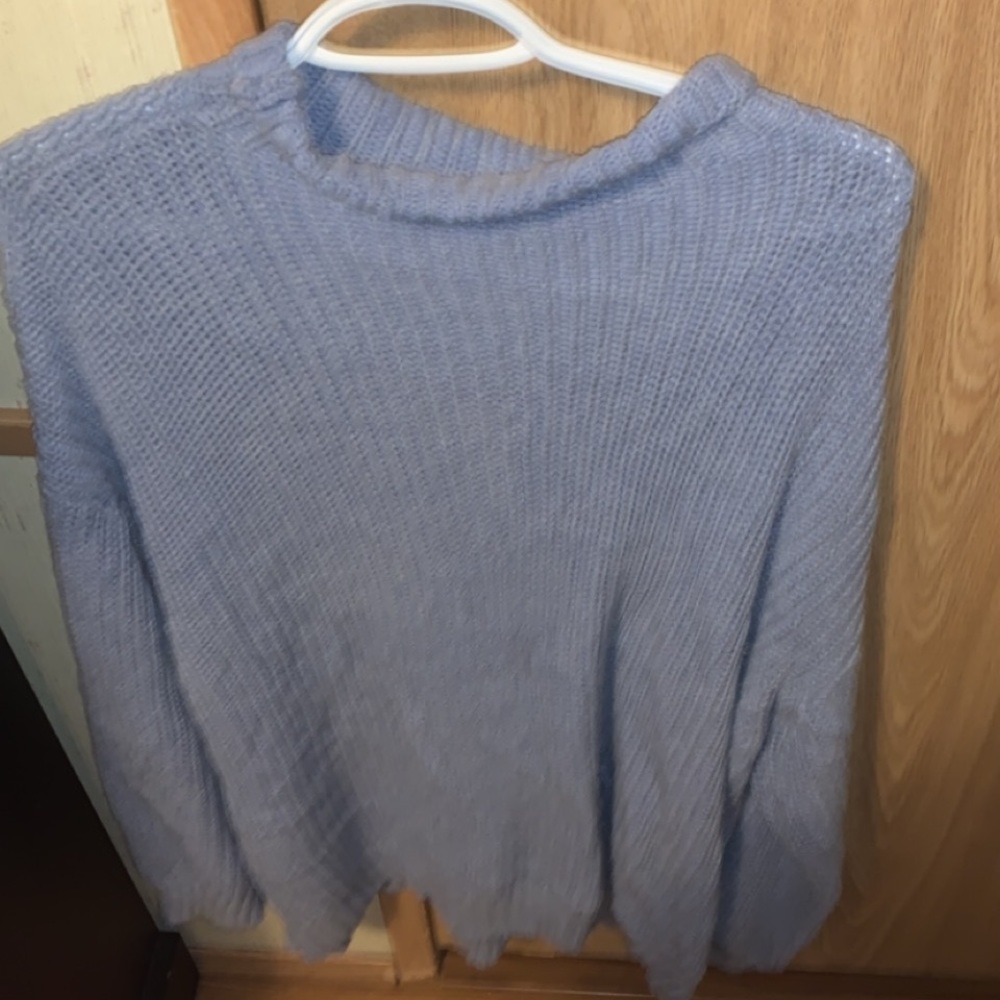 Mock neck sweater